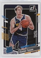 2023 Panini Donruss Rated Rookie Purple Press Proof /199 Hunter Tyson #201 14mf