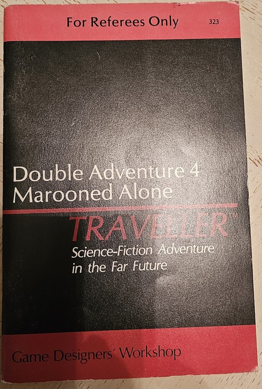 Traveller Double Adventure 4 Game Designers Workshop 1981