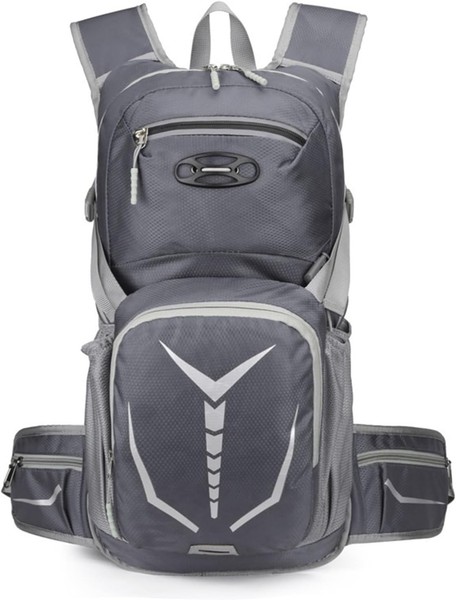 Wanderrucksack 20L Wasserdicht Leicht Tagesrucksack Grau FüR Damen Herren Sport-image