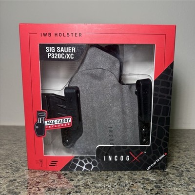 Safariland Incog X IWB Holster Gray for SIG SAUER P320C/XC Right w/ Mag Caddy