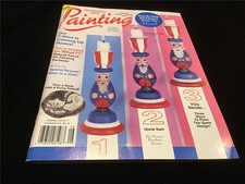 Painting Magazine July/August 1993 Uncle Sam Candle sticks, Painting T-Shirts
