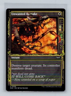 Unwanted Remake (Showcase) U Duskmourn: House of Horror 306 LP