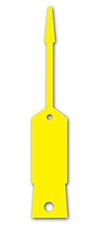 Self-Lock Arrow ID Key Tags Or Car Parts Tags 1,000 per Pack  Yellow 