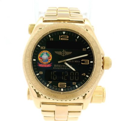 Breitling Emergency K5632111 Fullset aus 21.07.2000 limitiert 10 von 20 Vollgold
