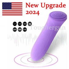Multi-Speed Bullet Mini Vibrator Wand Neck Full Body Personal Massage For Women