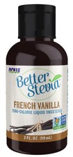 NOW Natural Foods - Better Stevia French Vanilla Liquid Sweetener 2 fl oz 59 ml