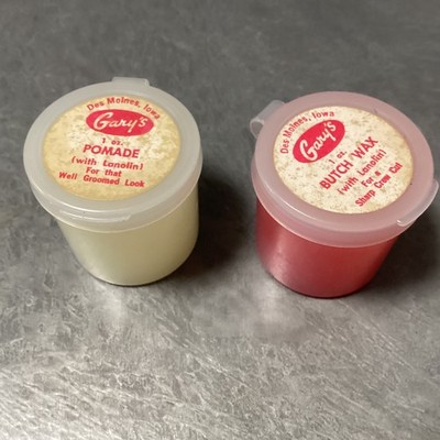 Vintage Barber Butch Wax Crew Cut & Pomade Hair Care USA