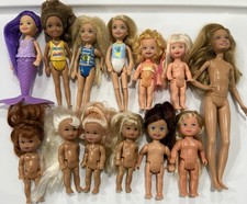 Vintage Kelly  Barbie  Sister Chelsea, Mermaids and Other Dolls Lot