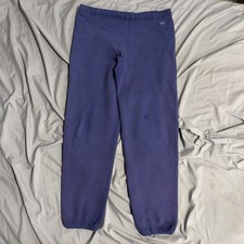 Vintage 70s Russell Athletic Jogger Sweatpants Navy Blue Size Small Made In USA