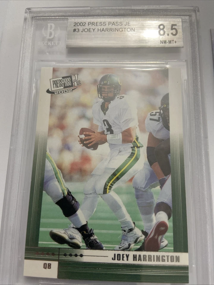 Joey Harrington 2002 Rookie Lot.  Lot of (8) Cards. - Image 4 of 4