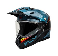 FLY RACING Casque motocross enduro avec écran TREKKER KRYPTEK CONCEAL