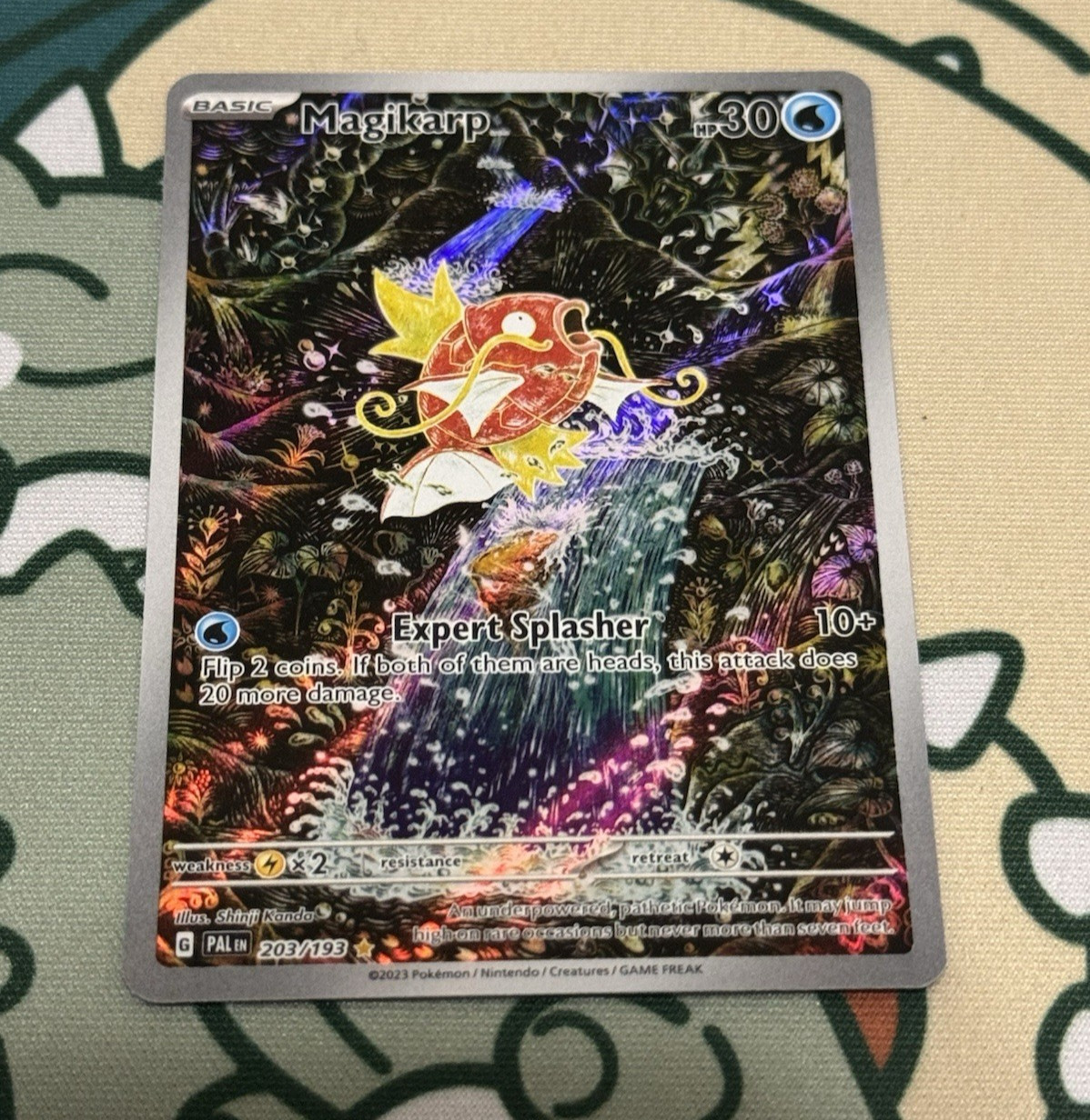 MAGIKARP FULL ART ENGLISH 203