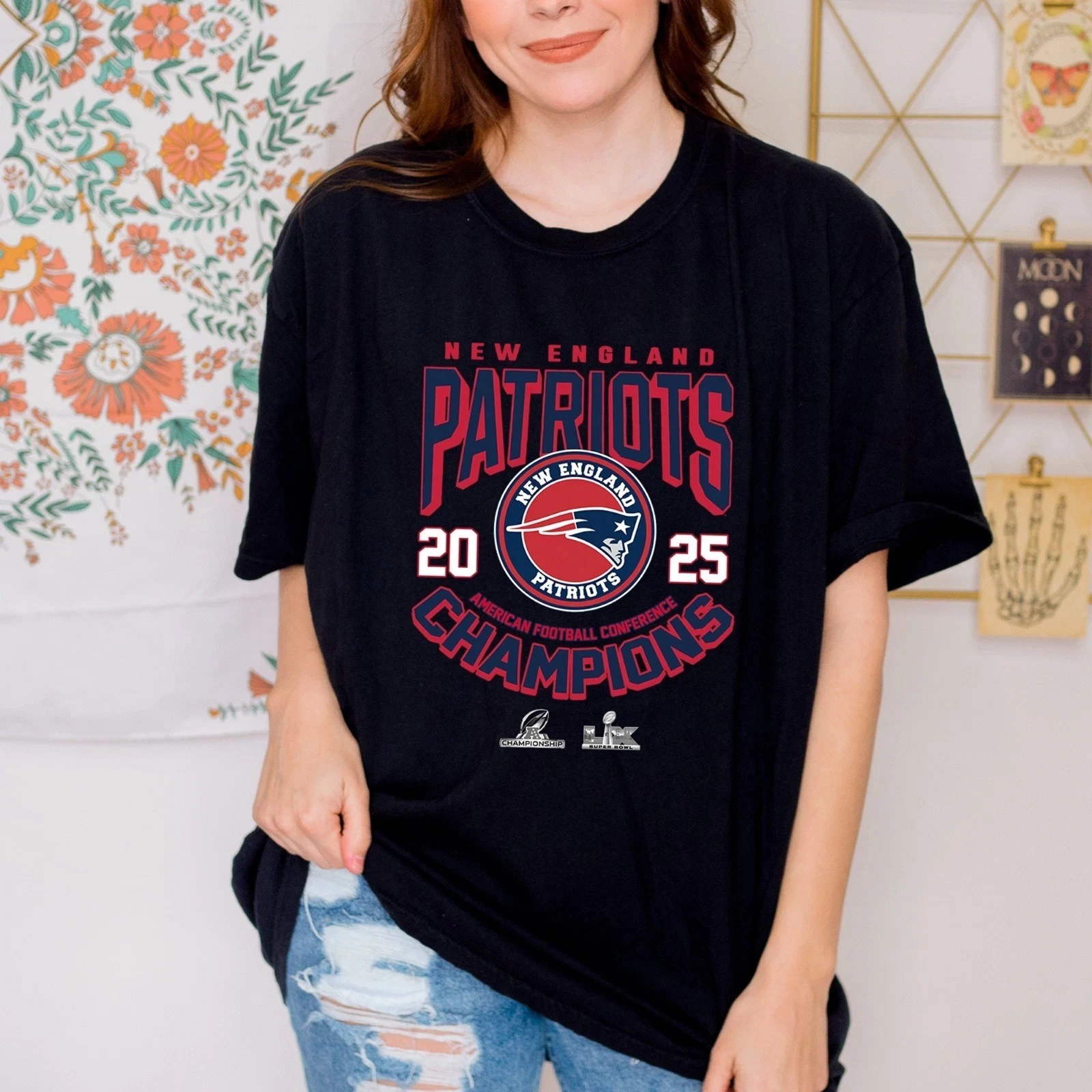 AFC Championship New England Patriots 2025 TShirt