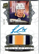 2019-20 UD The Cup NHL Collection Rookies Auto RASMUS ASPLUND NHL-RA #/35 RC RPA