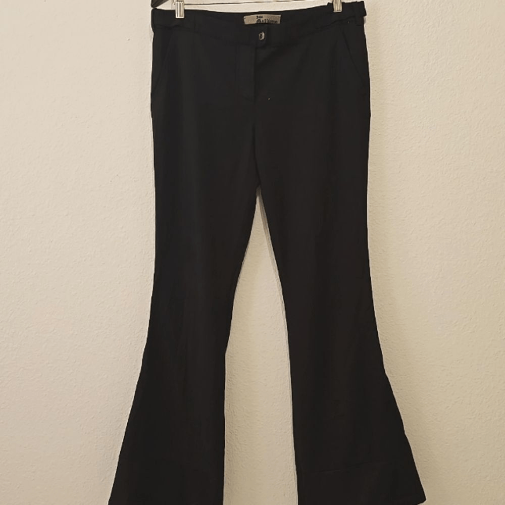 JOHN GALLIANO Flared Button Fly Front Pants SZ 12 | eBay
