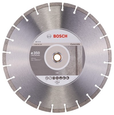 Diamanttrennscheibe Standard for Concrete, 350 x 20,00/25,40 x 2,8 x 10 mm