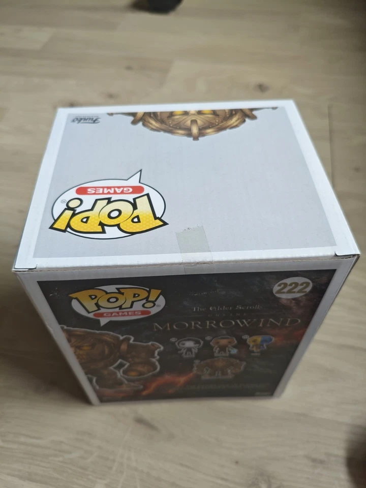 FUNKO POP MORROWIND DWARVEN COLOSSUS SDCC 2017 N°222 RARE Jamais Ouverte - Photo 3/3