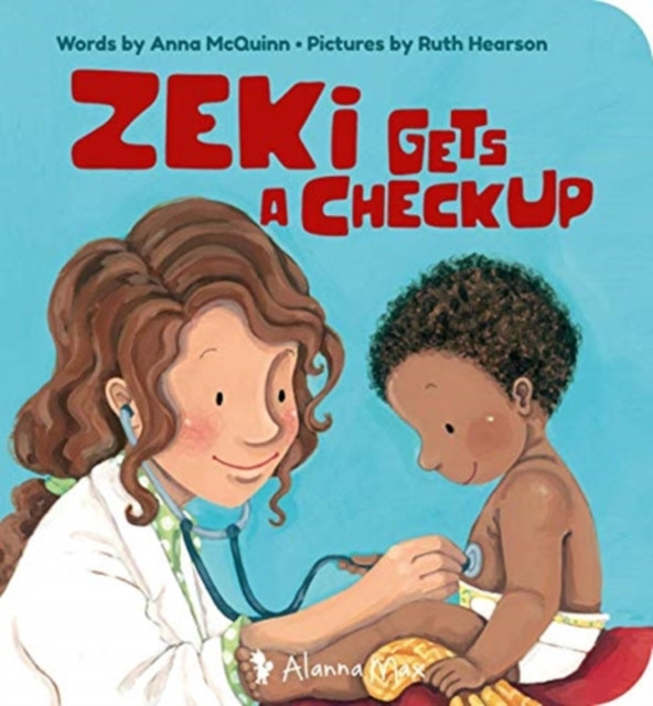 Zeki Gets A Checkup by Anna McQuinn (Paperback Book)