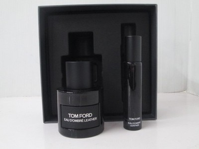 TOM FORD EAU D'HOMBRE LEATHER Herren Parfum Eau De Toilette 50ml Spray + EDT 10ml