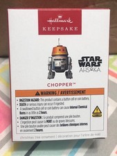 BRAND NEW 2025 HALLMARK STAR WARS  - CHOPPER  - CHRISTMAS ORNAMENT