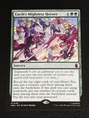 MTG Marvel Super Heroes Earth's Mightiest Heroes 0165 Mythic