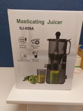 Cold Press Slow Masticating Juicer for Whole Fruits and Vegetables