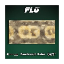 Frontline Gaming FLG Mats 6' x 3' 6' x 3' - Sandswept Ruins New