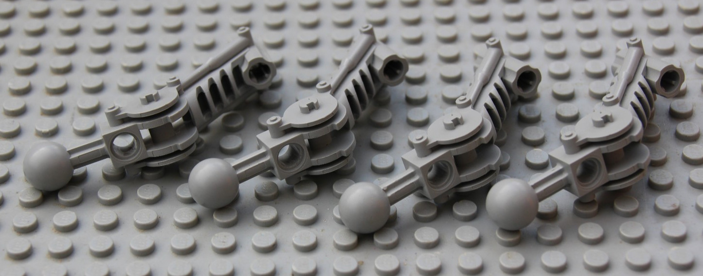 Lego x240 Bionicle Rotule 5 x 7 Bras Double Essieu - Set 7255-1 Grievous chase