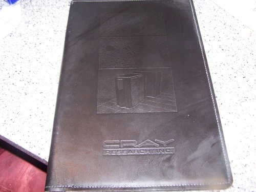 CRAY Research Y-MP Portfolio with Photos of various departments