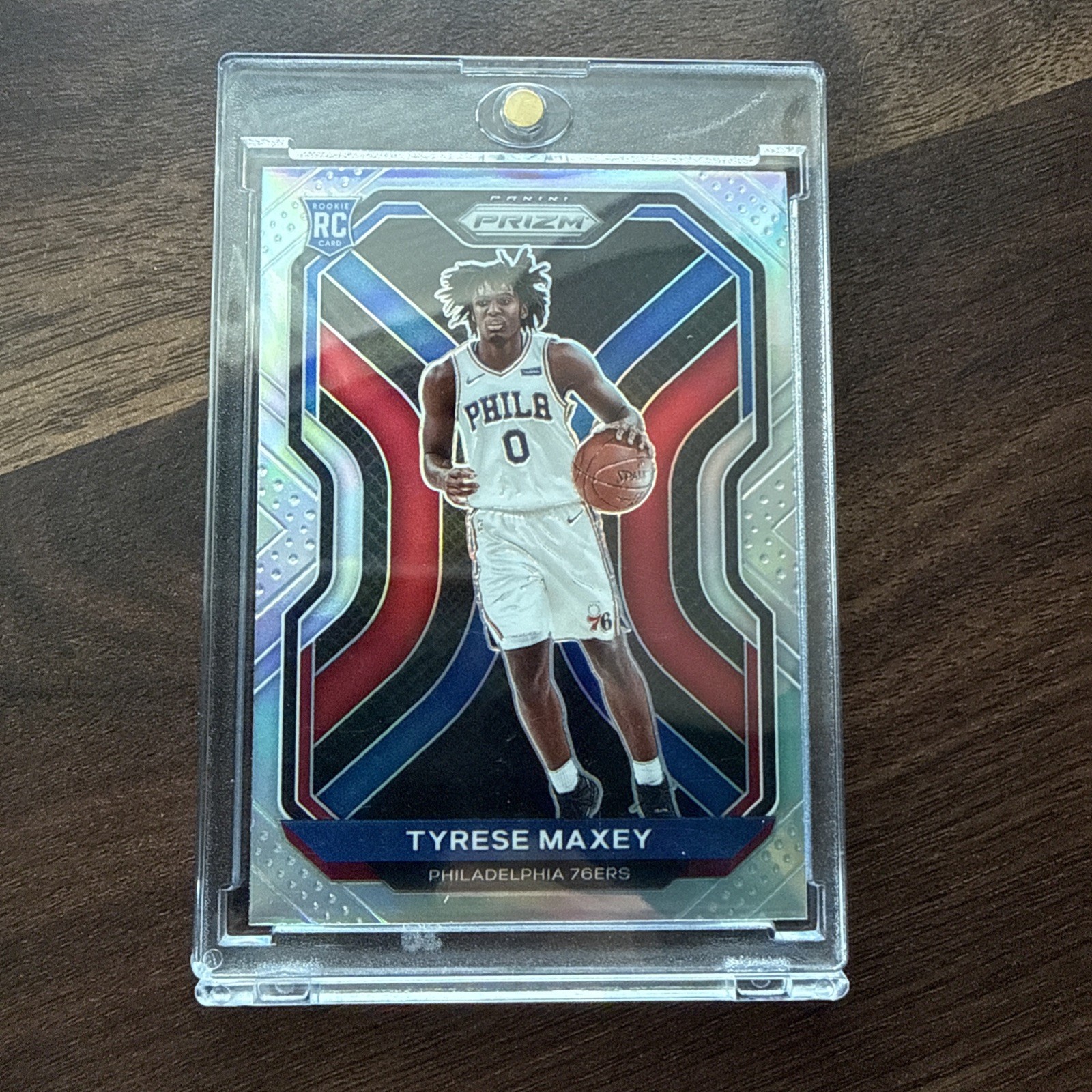 2020-21 Panini Prizm - Tyrese Maxey #256 Silver Prizm (RC)