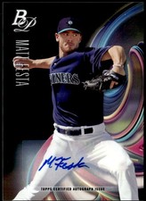 2018 Bowman Platinum #TOP-37 Matt Festa Top Prospects Autographs E1