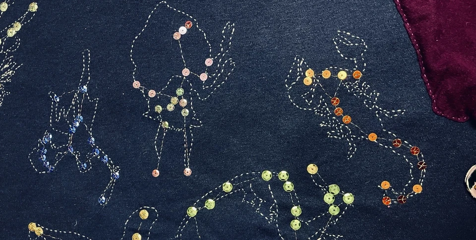 "Colcha hecha a mano para bebé pequeño alfombra de juego redonda 41"" Harry Potter El Señor de los Anillos" Foto 4 de 4