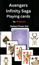 Avengers Infinity Saga playing cards by Theory11 – Select from list – ZV 38