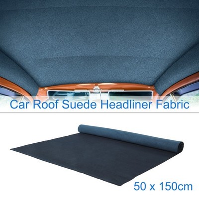 Kopfstoff 20'' L x 60'' B Innenverkleidung DIY Dachreparatur Ersatz für Auto Blau