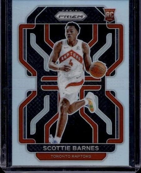 2021-22 Panini Prizm #320 Scottie Barnes Silver RC
