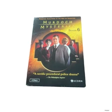 Murdoch Mysteries: Season 6, DVD Widescreen, NTSC, Color, Box set complete great