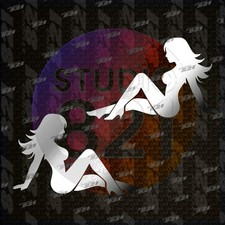 Mudflap Girl Decal 2pc Trucker Silhouette Vinyl Sticker Car Window Diecut