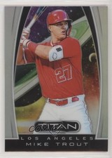 2019 Panini Chronicles Titan Holo Prizm Mike Trout #8 6q5