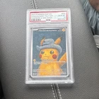 Pokemon 2023 SVP Pikachu with Grey Felt Hat #085 English Holo PSA 10