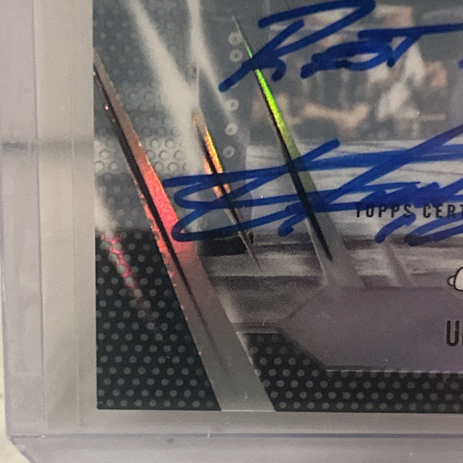 Undertaker Inscription “Rest In Peace” Auto 1/10 2026 Topps Chrome view 4