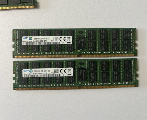 32GB RAM (2x16GB) Kit PC4 DDR4 2R ECC Reg Server Major Brands **TESTED-WORKING** - Picture 3 of 7