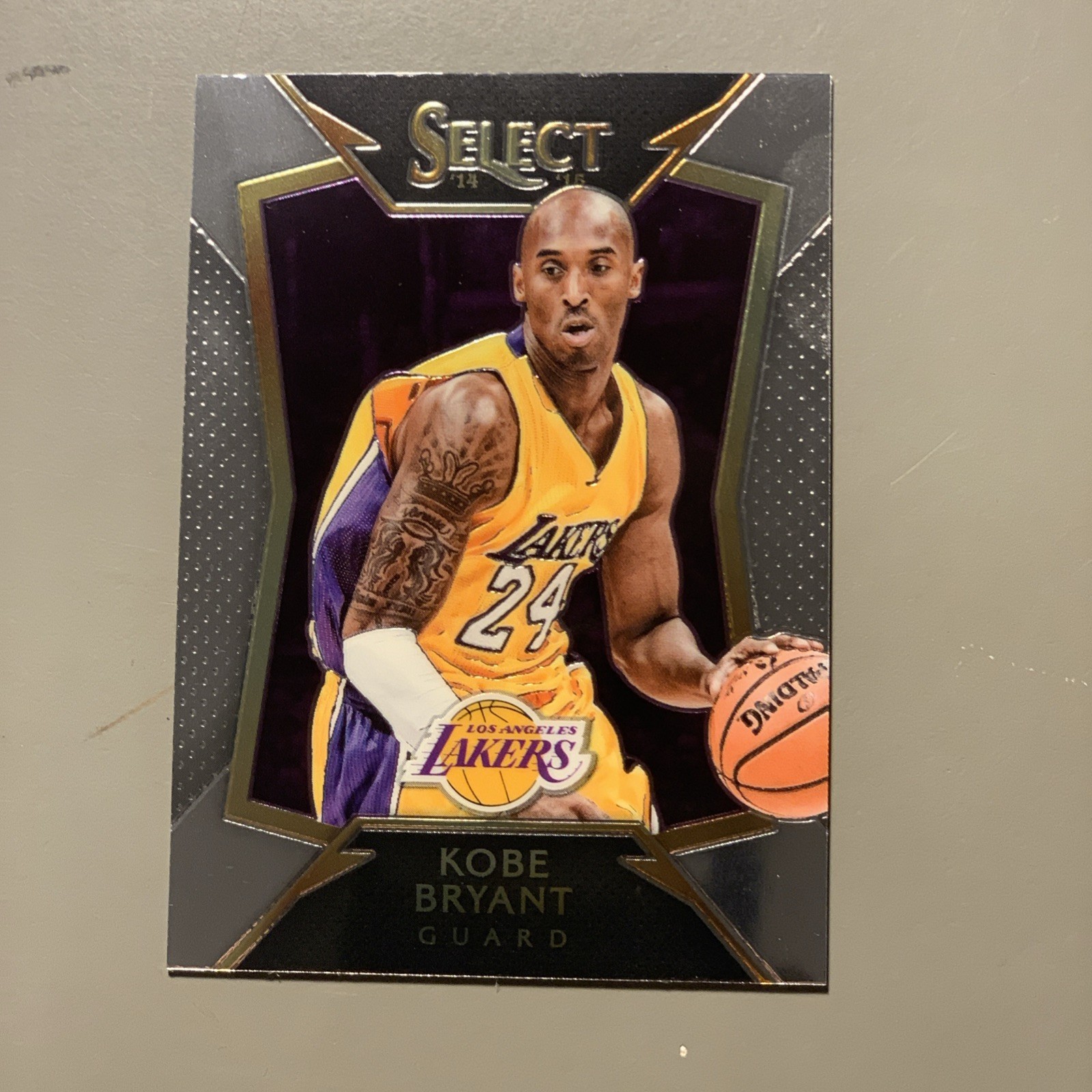 2014-15 Panini Select - Concourse Kobe Bryant #20 Silver Prizm