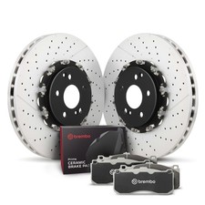 Brembo Oe Front Disc Brake Kit For Mercedes-benz Slk55 Amg 2005-2006 - Brembo Oe Front Disc Brake Kit For Mercedes-benz Slk55 Amg 2005-2006 -