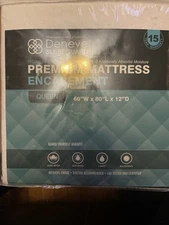 Queen (9-12 In. Deep) Deneve SLEEPGUARD PREMIUM Mattress Encasement -