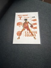 2026 ONIT Tennessee Volunteers BASKETBALL card NATE AMENT Campus Colors White