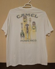 VTG Smokin Joe's Racing Camel Powersports Pocket T Shirt 1994