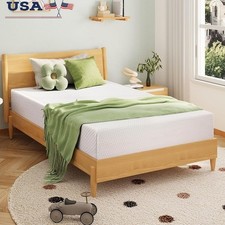 Pressure Relief Memory Foam Mattress Breathable Temperature Regulating Support