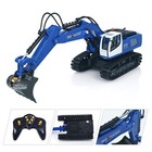 US STOCK HUINA 1/18 11CH 2.4G RC Excavator 13550 350° RTR Digger  W/Battery — photo 3