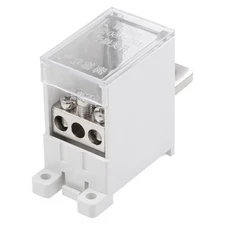 Connectors Distribution Block 1 in 3 Out Rail Terminal Blocks 690V