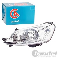 Alkar H4 Scheinwerfer +LWR-MOTOR Links Passend FüR CitroËN Jumpy Fiat Scudo Peug